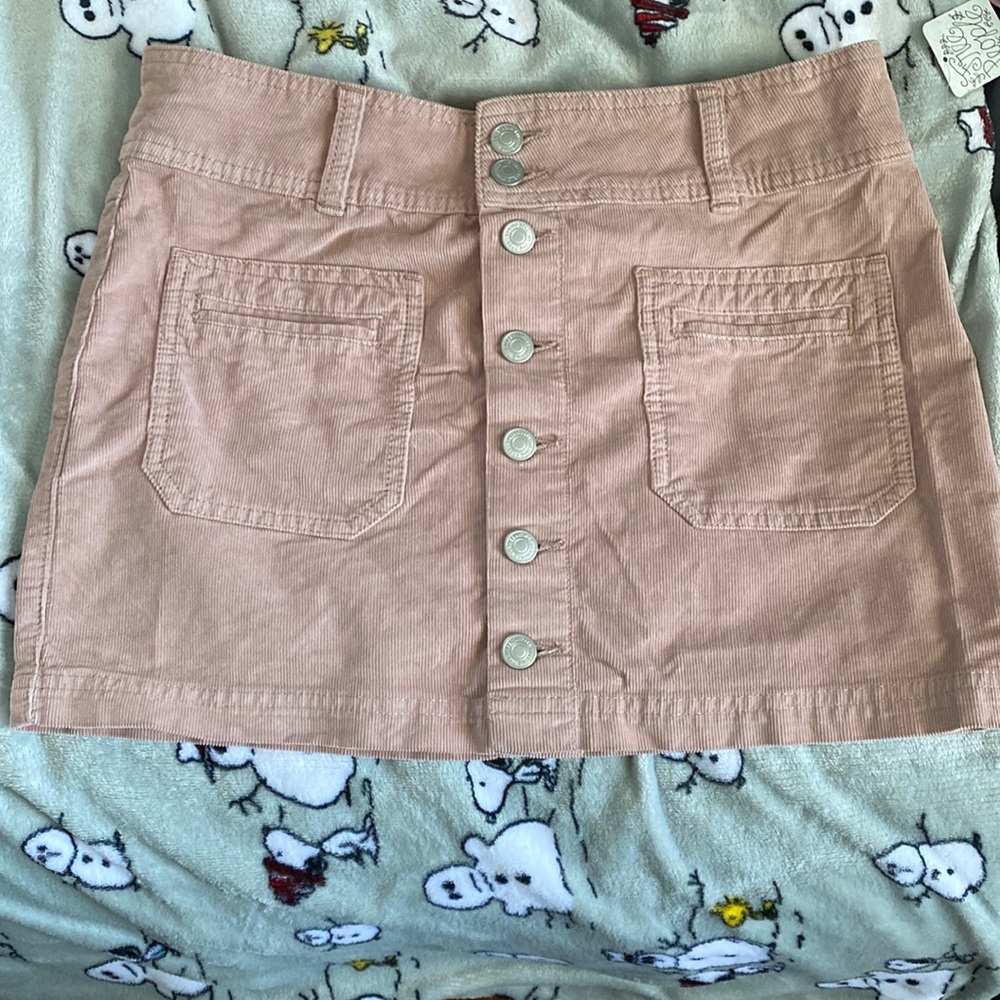 Free People Corduroy Skirt